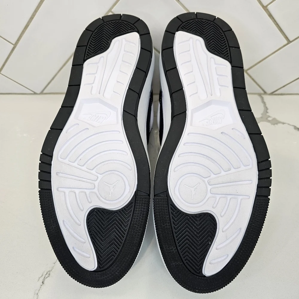 Nike Air Jordan 1 Elevate Women's Size 11.5 Black Silver - Picture 5 of 10